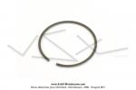 Segment 39 x 1 fonte chrom pour rotule de pot d'chappement dmontable  segment