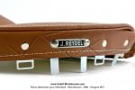 Dessus de selle  J.REYDEL  - Modle large - 25 x 25cm - Marron - Mobylette Motobcane / Motoconfort AV85 / AV88 (...)