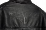 Veste en Cuir - Officielle MOTOBECANE - Noire - Modle  Pilote Motor  - taille S/L