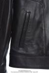 Veste en Cuir - Officielle MOTOBECANE - Marron fonc - Modle  Pilote Motor  - taille M/L