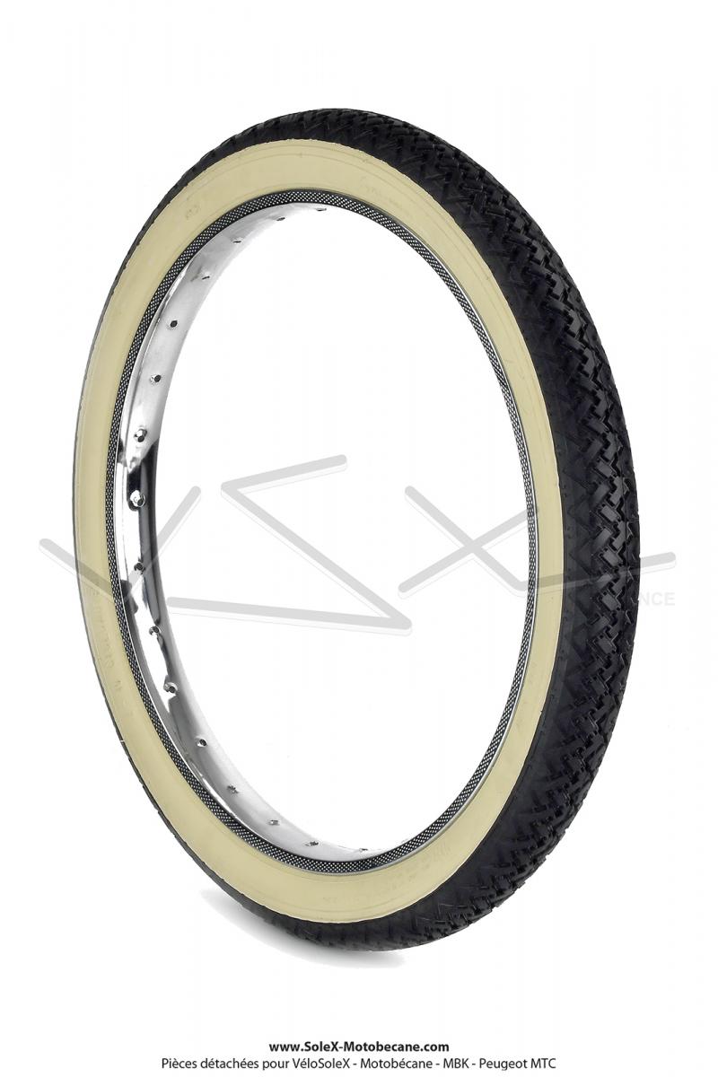 Flanc Blanc extra large pour roue 16/"