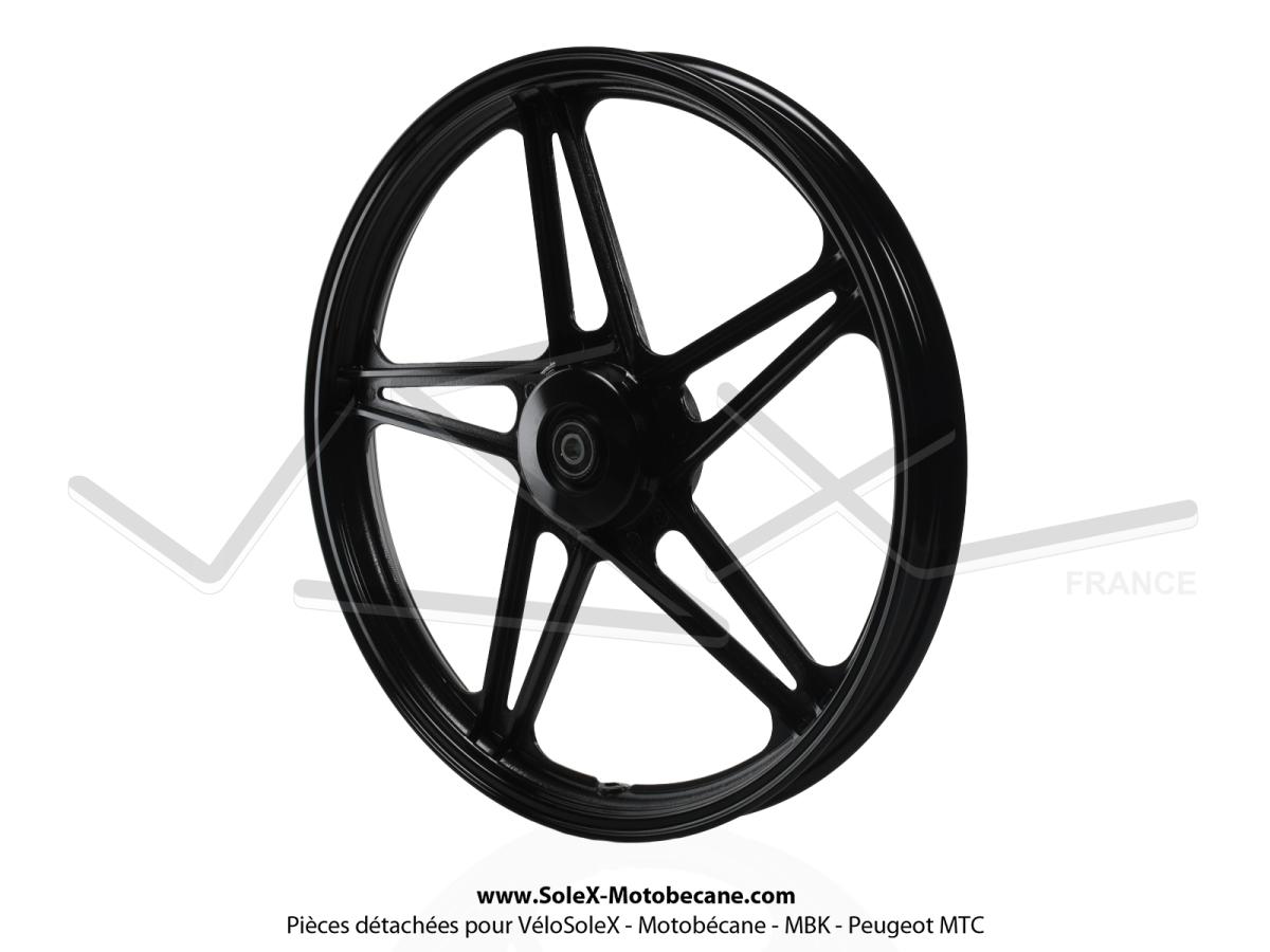 BAVETTE DE GARDE BOUE AV CYCLO ADAPTABLE PEUGEOT 103, GT10, GL10 NOIR