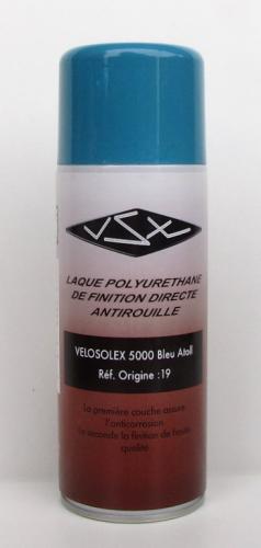 Peinture Bleu Atoll Réf19 Pour Solex 5000 Aérosol 400ml Pièces