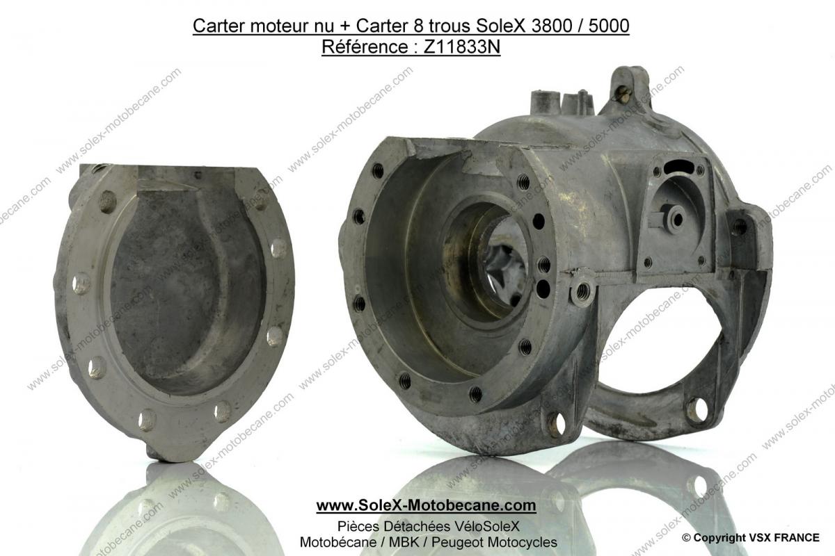 carter moteur solex 3800