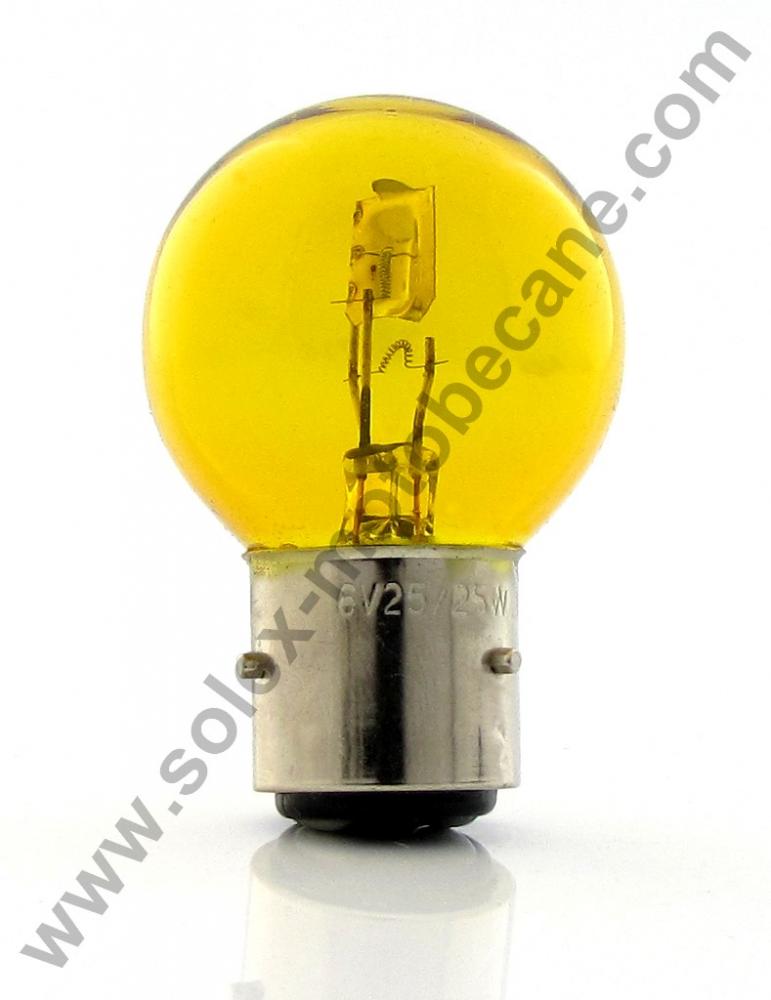 Ampoule 6V phare avant 25/25W (T19, pas BA20D/H4!)