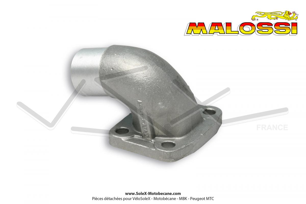 Pipe D'admission Malossi 24 Mm Montage Rigide Moteur AV10 MBK 51 | AV88&Cie