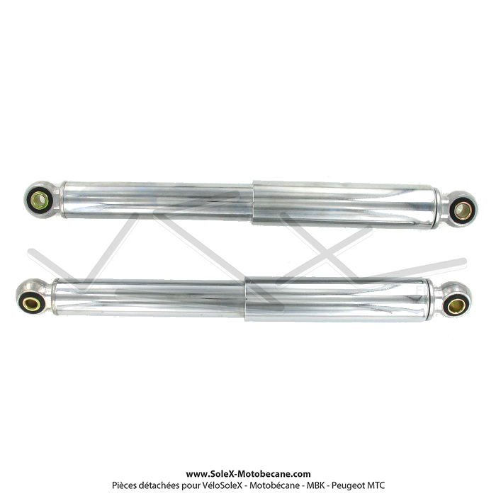 AMORTISSEURS 320mm PEUGEOT 103 MBK 51 100% NEUF BLEU BIDALOT
