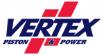 Pistons VERTEX pour kits GILARDONI pour Peugeot 103